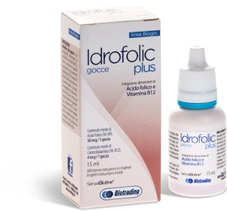 Idrofolic plus gocce 15 ml