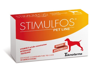 Stimulfos pet line cane mangime complementare scatola 30 compresse