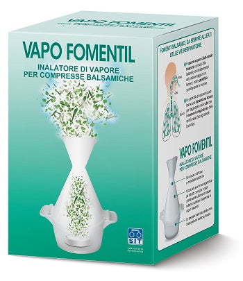 Vapo fomentil inalatore di vapore per compresse balsamiche