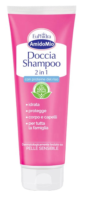 Euphidra amidomio doccia shampoo 2 in 1 250 ml