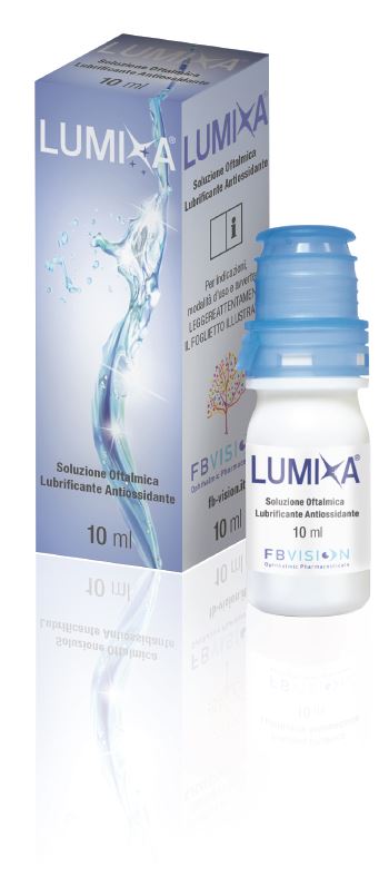 Lumixa soluzione oftalmica lubrificante antiossidante 10 ml