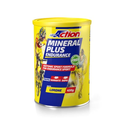 Proaction mineral plus energetico e salino isotonico al limone 450 g