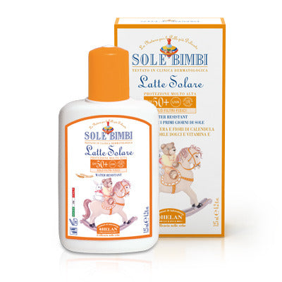 Sole bimbi latte solare spf50+ 125 ml