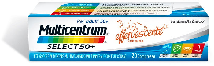 Multicentrum select effervescente 20 compresse