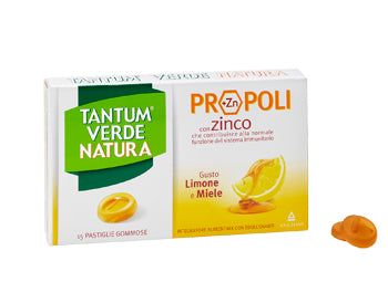 Tantum verde natura 15 pastiglie gommose limone & miele