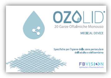 Garza ozolid oftalmica tnt con olio ozonizzato in fosfolipidi lipozoneye 20 pezzi