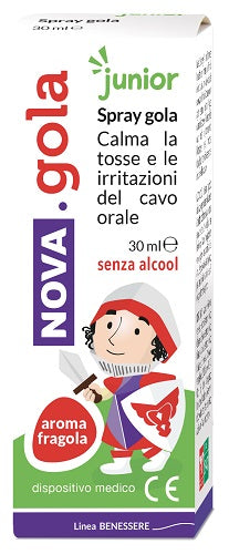 Nova gola spray junior fragola 30 ml