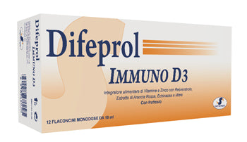 Difeprol immuno d3 12 flaconcini da 10 ml