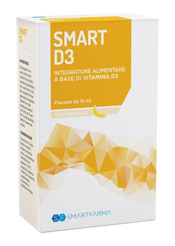 Smart d3 gocce 15 ml gusto banana