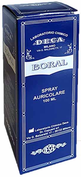 Boral spray auricolare 100 ml