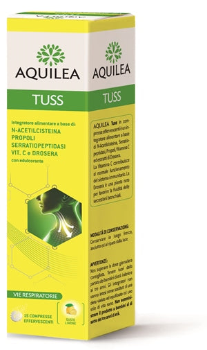 Aquilea tuss 15 compresse effervescenti 90 g