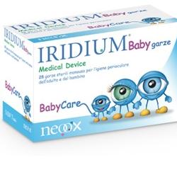 Garza oculare medicata iridium baby 28 pezzi