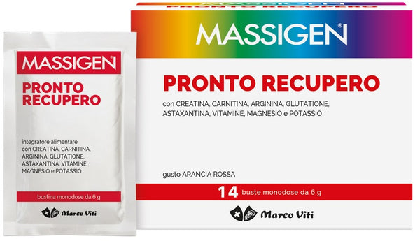 Massigen pronto recupero 14 bustine 6 g