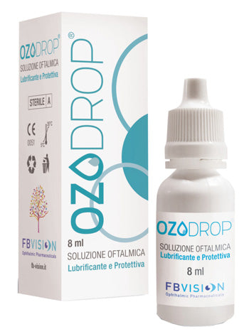 Ozodrop lipozoneye soluzione oftalmica base di olio ozonizzato in fosfolipidi 8 ml