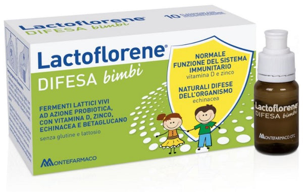 Lactoflorene difesa bambini 10 flaconi 100 ml