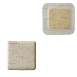 Medicazione biatain in schiuma di poliuretano a rilascio di argento 10x10 cm 5 pezzi