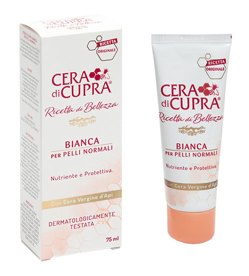 Cupra crema bianca pelli normali 75 ml