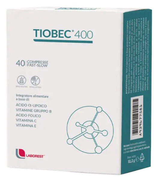 Tiobec 400 40 compresse fast-slow