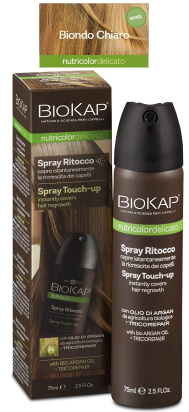 Bios line  biokap nutricolor delicato spray ritocco biondo chiaro 75 ml