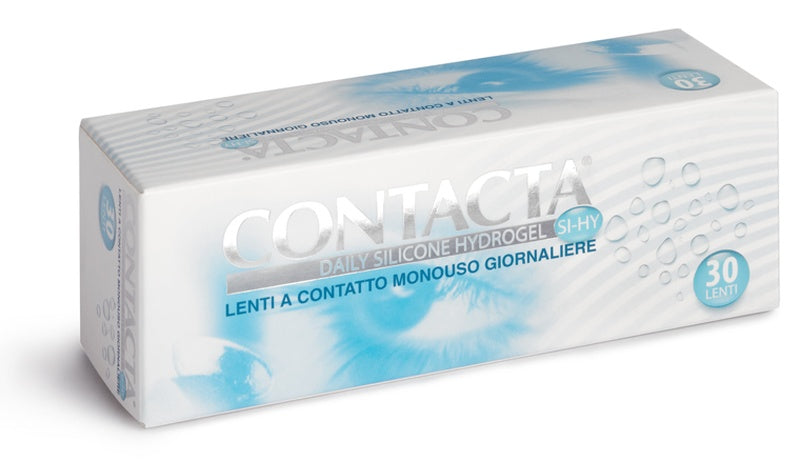 Lente a contatto monouso giornaliera contacta daily lens silicone hydrogel -1,25 30 pezzi