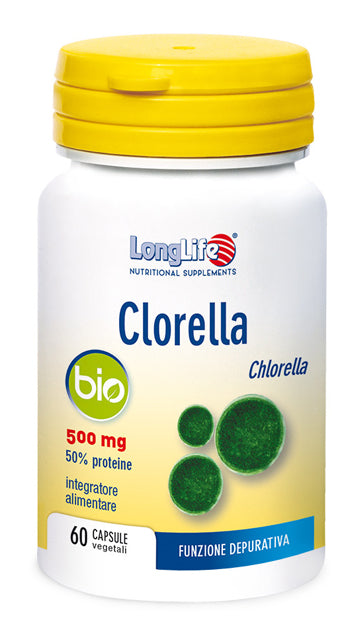 Longlife clorella bio 60 capsule