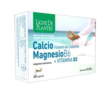 Calcio + magnesio b6 + vitamina d3 60 capsule