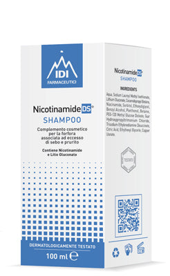 Nicotinamide ds shampoo senza profumo 100 ml