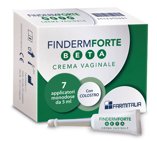 Finderm forte beta crema vaginale 7 applicatori monouso 5 g