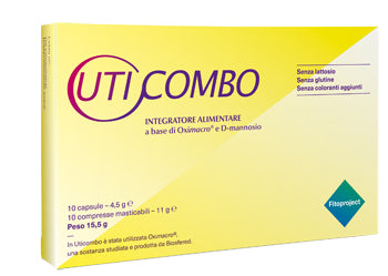 Uticombo 10 capsule + 10 compresse masticabili