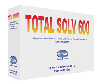 Total solv 600 10 bustine gemellari