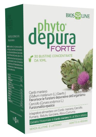 Phytodepura forte 30 bustine concentrate da 10 ml