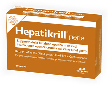 Hepatikrill cani e gatti blister 30 perle