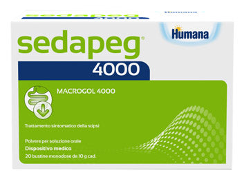 Sedapeg 4000 20 bustine monodose x 10g humana