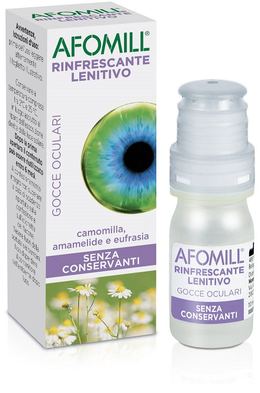 Afomill rinfrescante senza conservanti 10 ml