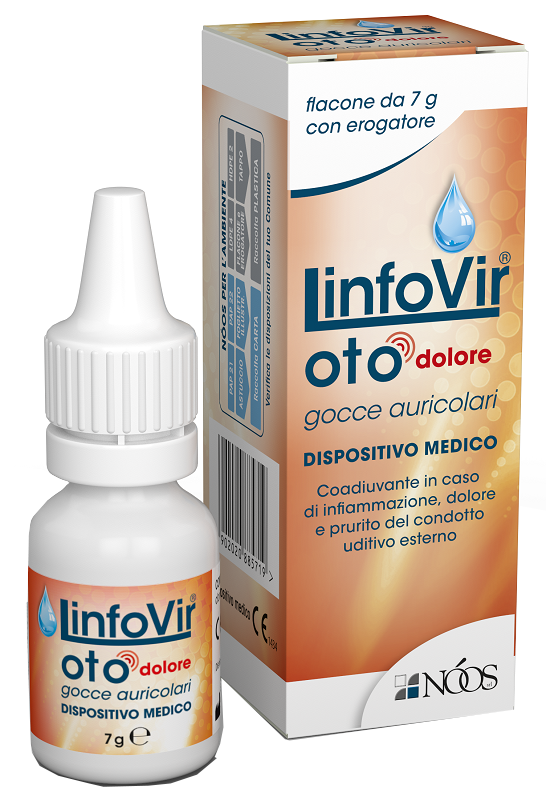 Linfovir oto dolore gocce auricolari 7 g