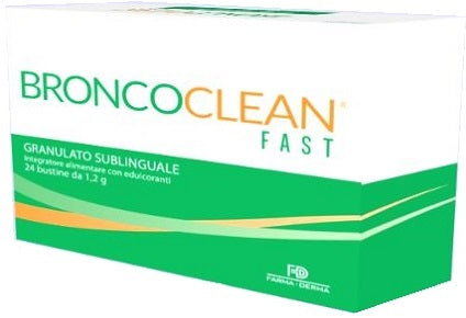 Broncoclean fast granulato sublinguale 24 bustine