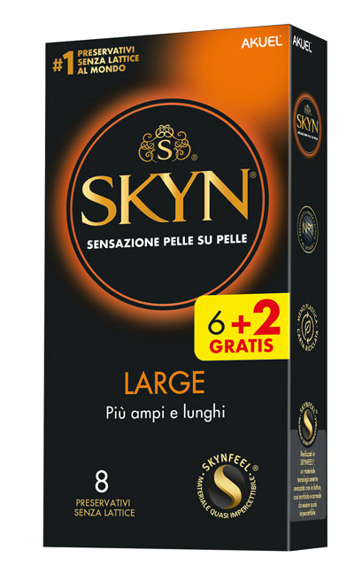 Akuel skyn large piu ampi/lunghi 6 pezzi + 2 omaggio