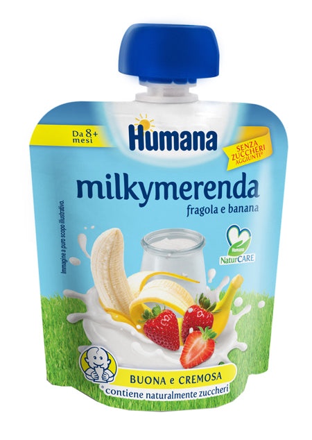 Milkymerenda fragola banana 100 g