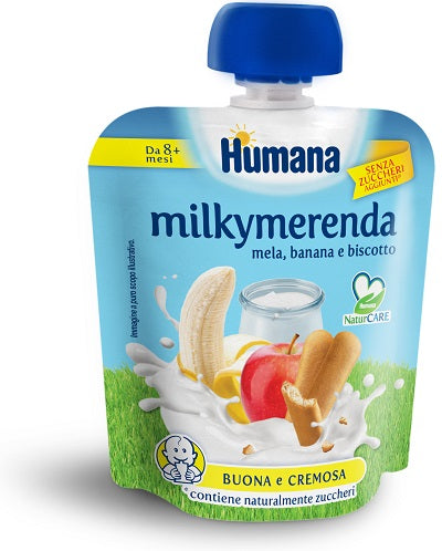 Milkymerenda mela-banana biscotto 100 g