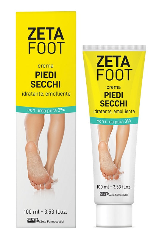 Zetafoot crema piedi secchi 100 ml