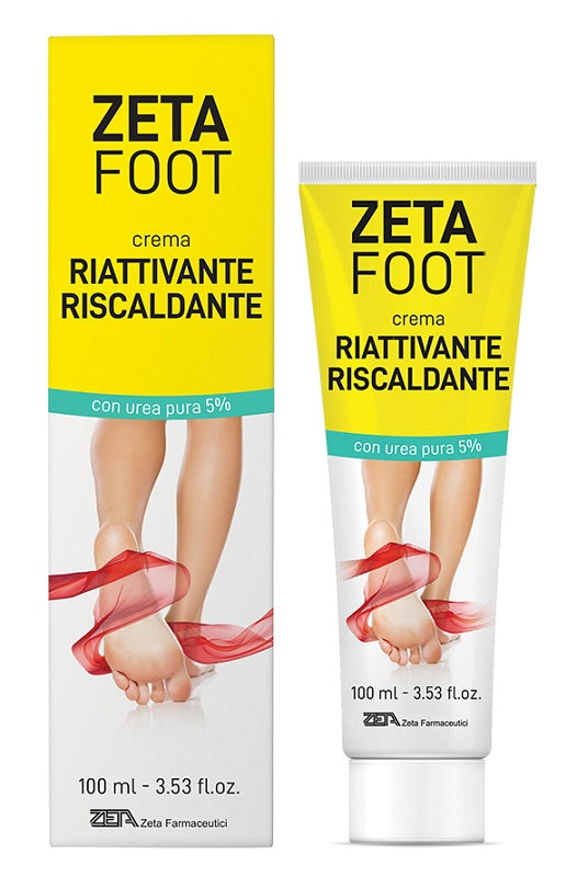 Zetafoot crema riattiva riscaldante 100 ml