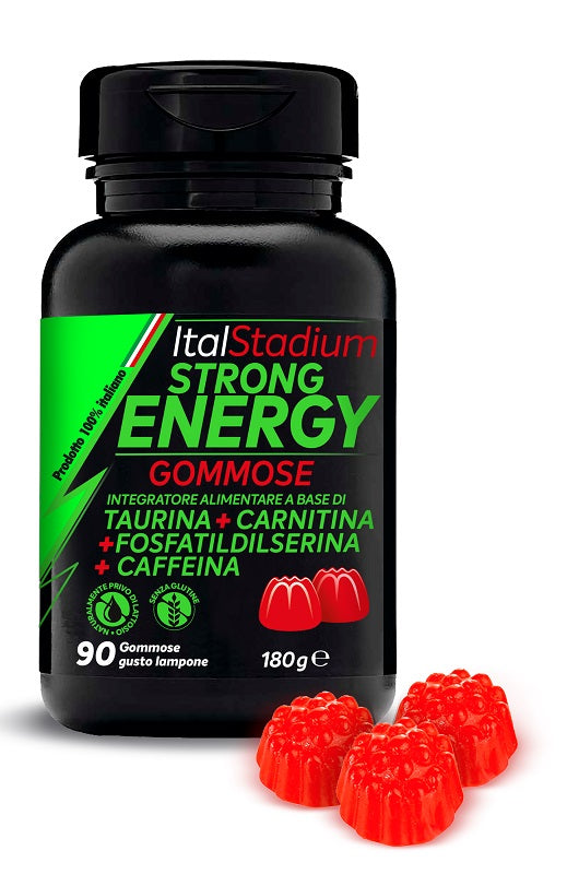 Italstadium strong energy lampone 90 gommose