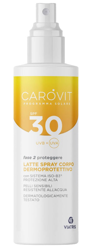 Carovit programma solare latte corpo spf30 200 ml