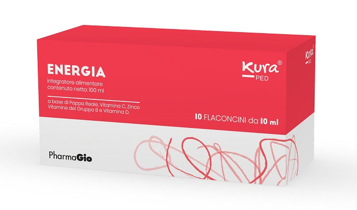 Kura ped energia 10 flaconcini x 10 ml