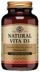 Natural vita d3 100 perle