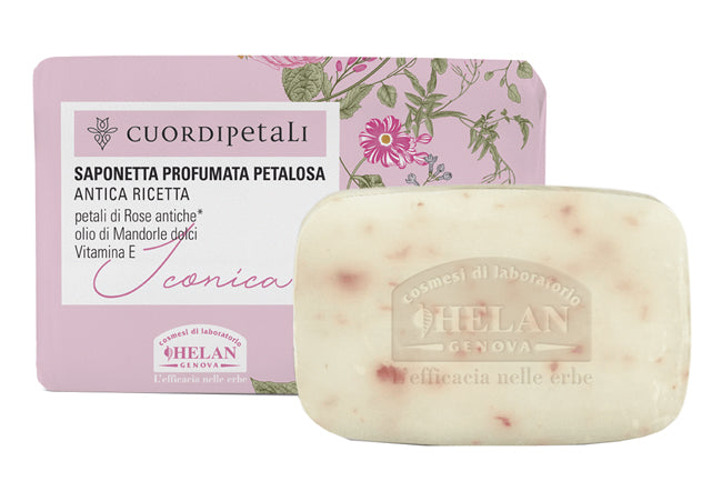 Cuor di petali iconica saponetta profumata petalosa 100 g