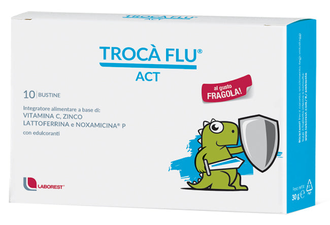 Troca' flu act 10 bustine