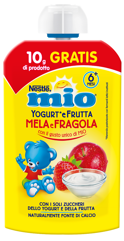 Mio yogurt e frutta mela e fragola 100 g