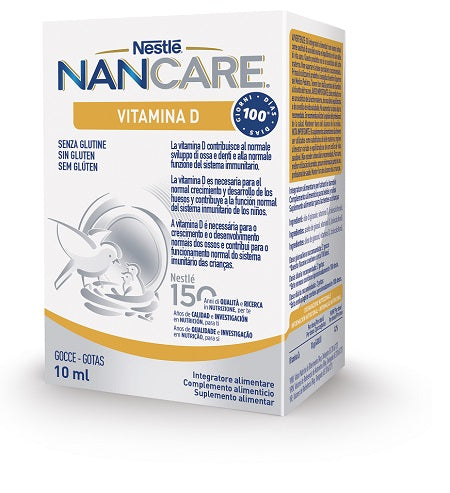 Nancare vitamina d gocce 10 ml