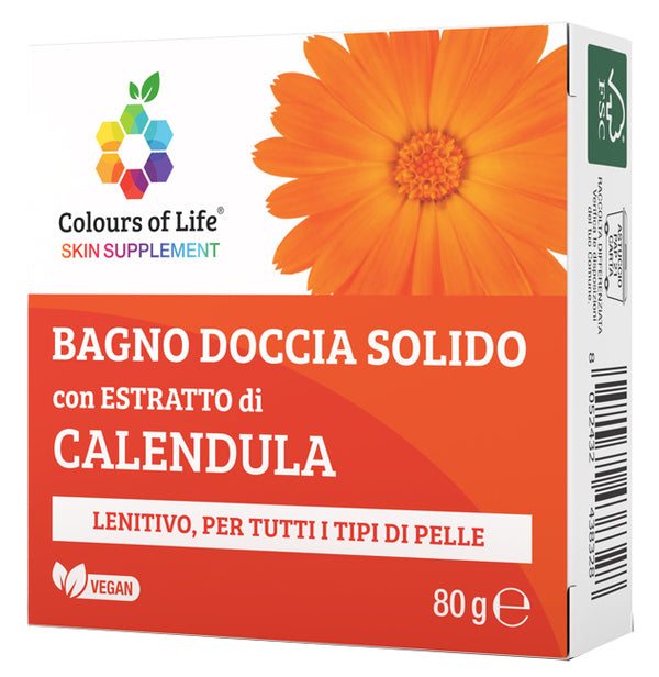 Calendula bagno doccia solido 80 g colours of life